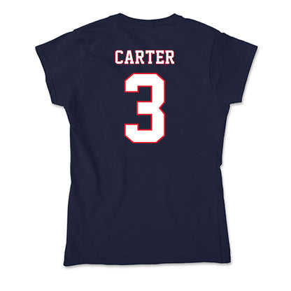 UConn - NCAA Football : Esean Carter - Soft Style Women’s T-Shirt-1