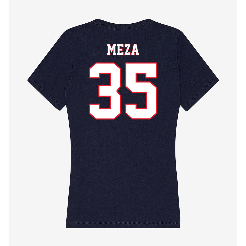 UConn - NCAA Women's Basketball : Kaylee Meza - Women's V-Neck T-Shirt-1