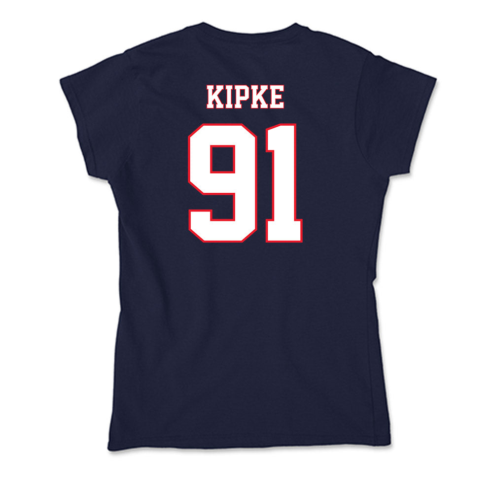 UConn - NCAA Football : Mateo Kipke - Soft Style Women’s T-Shirt-1