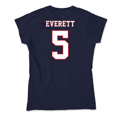 UConn - NCAA Women's Field Hockey : Faith Everett - Soft Style Women’s T-Shirt-1