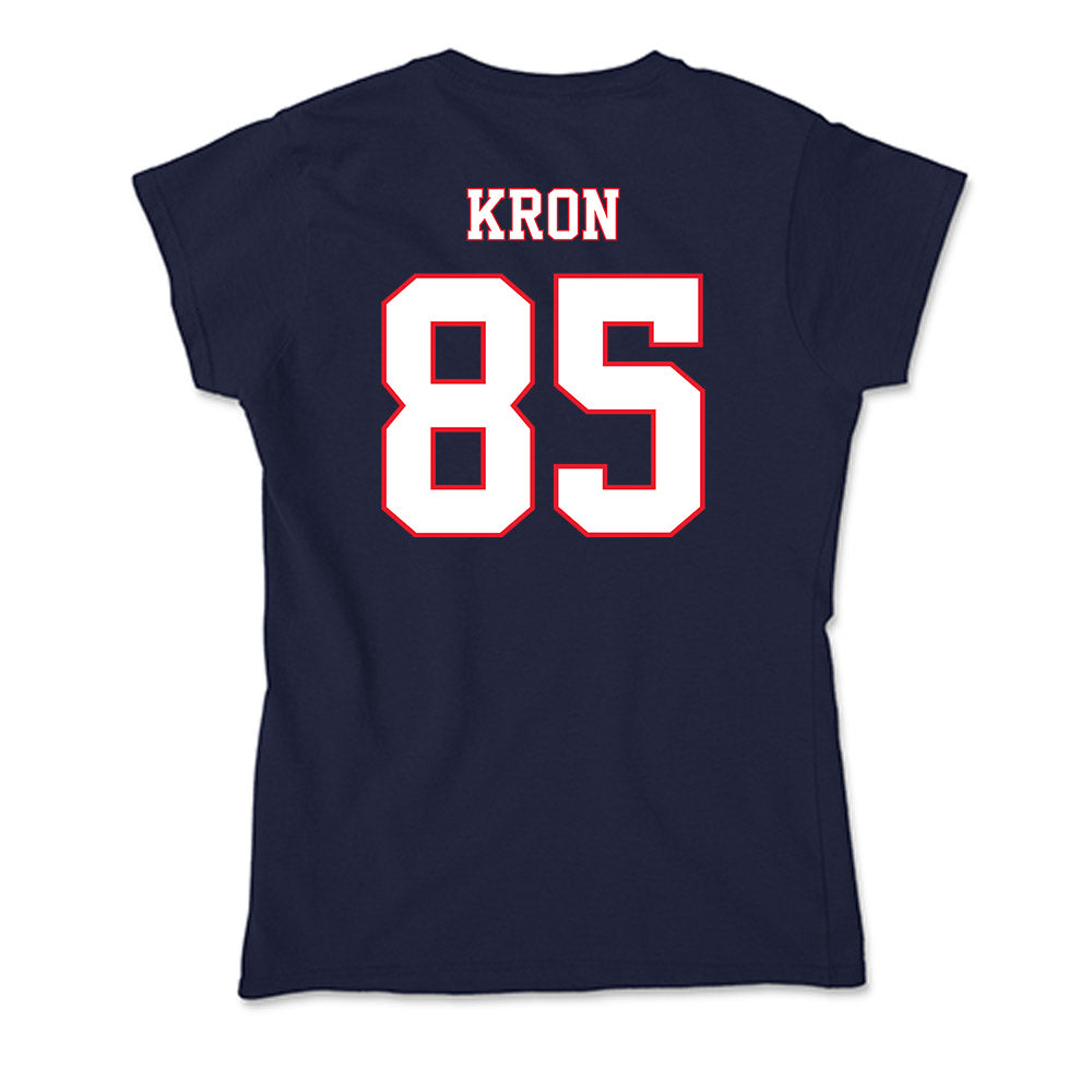 UConn - NCAA Football : Drew Kron - Soft Style Women’s T-Shirt-1