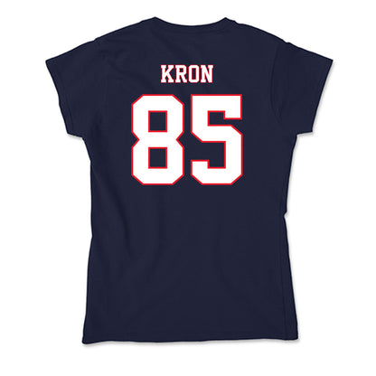 UConn - NCAA Football : Drew Kron - Soft Style Women’s T-Shirt-1