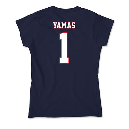 UConn - NCAA Women's Soccer : Ava Yamas - Soft Style Women’s T-Shirt-1