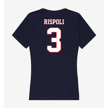 UConn - NCAA Baseball : Rob Rispoli - Women's V-Neck T-Shirt-1