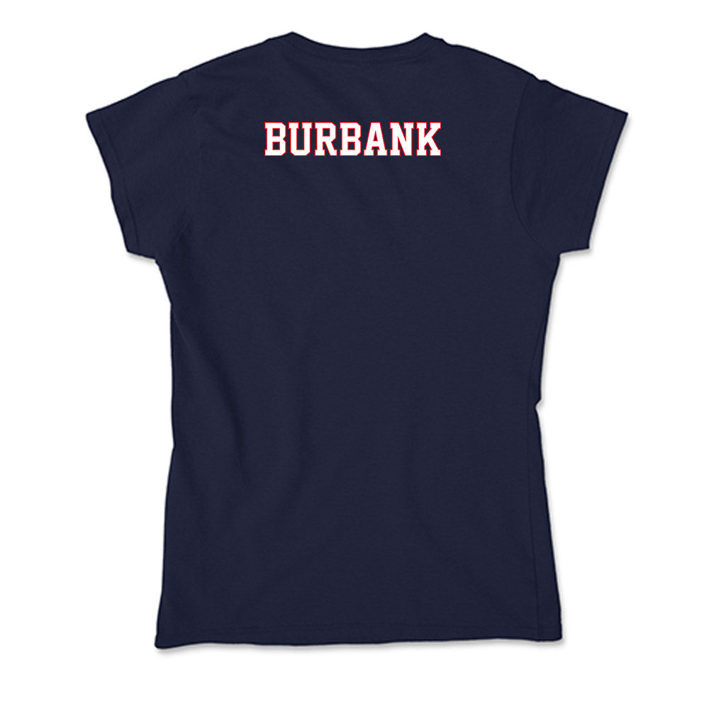 UConn - NCAA Football : Logan Burbank - Soft Style Women’s T-Shirt-1