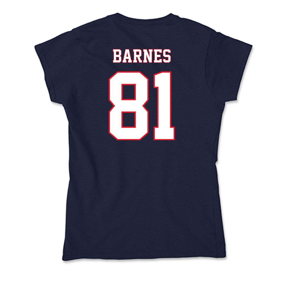UConn - NCAA Football : Logan Barnes - Soft Style Women’s T-Shirt-1