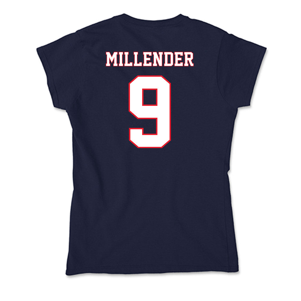 UConn - NCAA Men's Basketball : Alec Millender - Soft Style Women’s T-Shirt-1