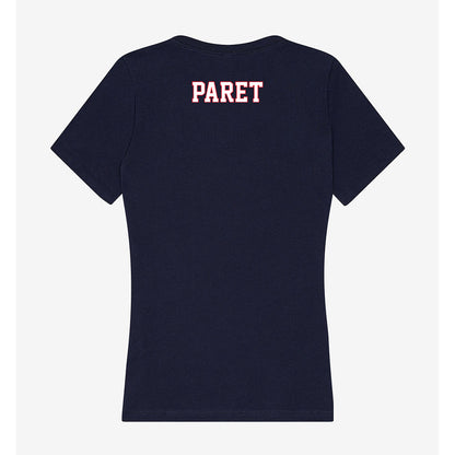 UConn - NCAA Football : Zion Paret - Women's V-Neck T-Shirt-1