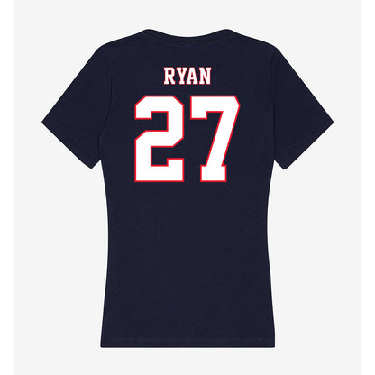 UConn - NCAA Men's Soccer : Jack Ryan - Women's V-Neck T-Shirt-1