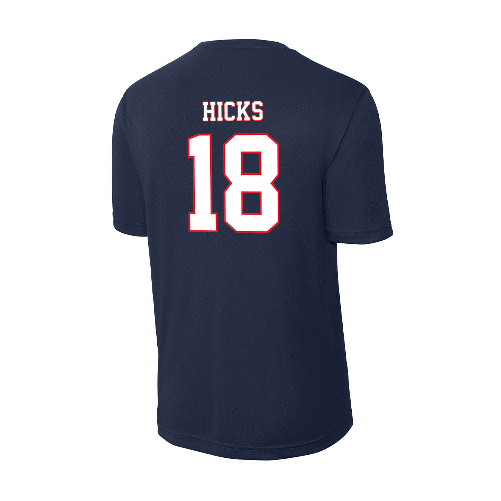 UConn - NCAA Football : Kylish Hicks - Activewear T-Shirt-1