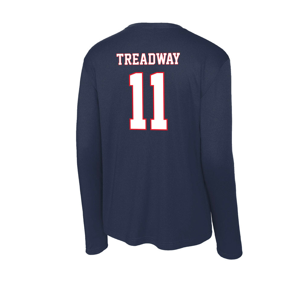 UConn - NCAA Football : Ryder Treadway - Activewear Long Sleeve T-Shirt-1