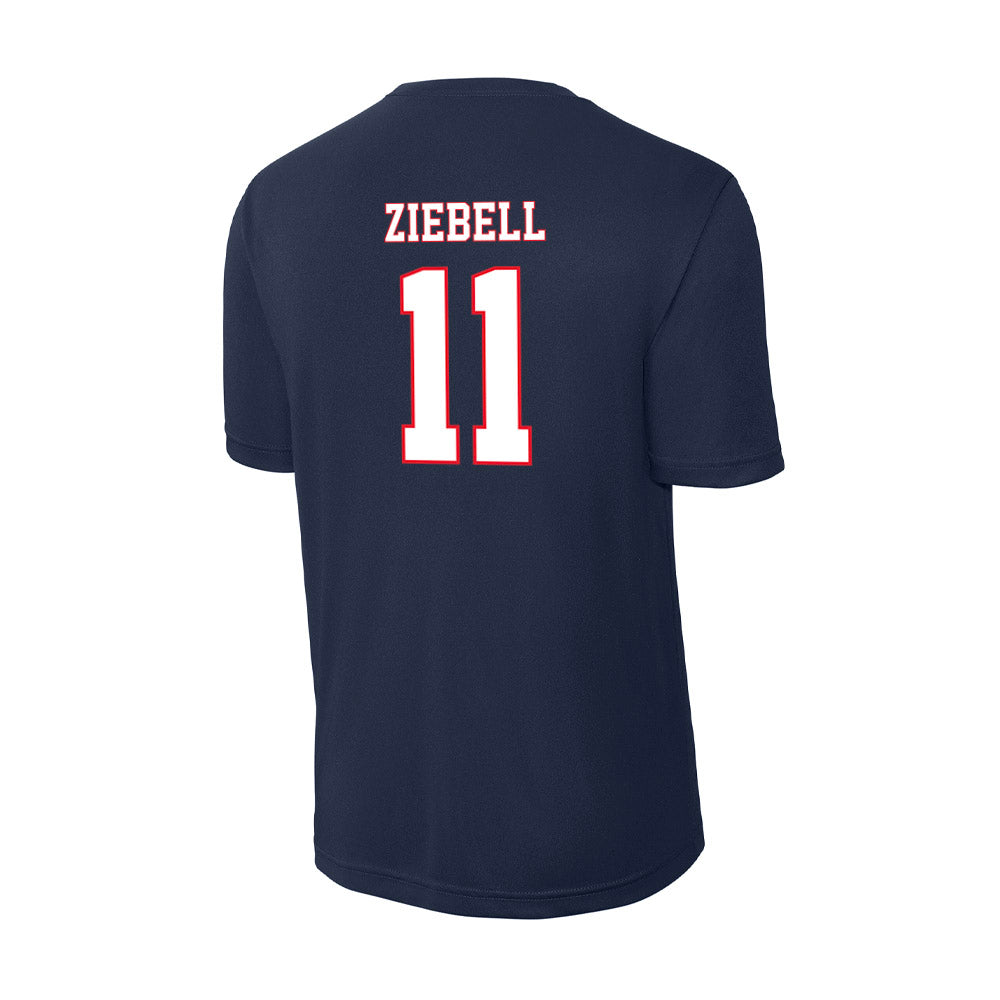 UConn - NCAA Women's Basketball : Allie Ziebell - Activewear T-Shirt-1