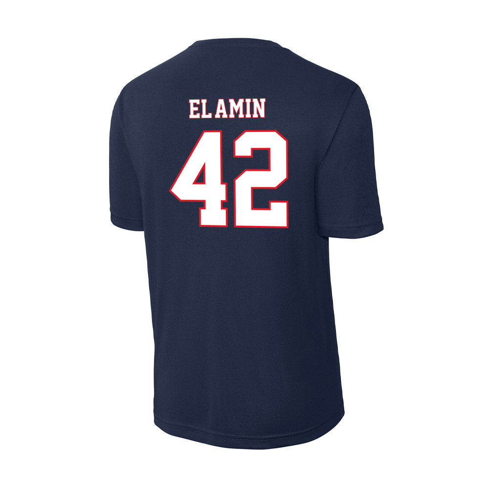 UConn - Men's Basketball Legends : Khalid El-Amin - Activewear T-Shirt-1