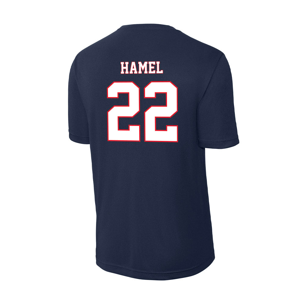 UConn - NCAA Men's Soccer : Johan Hamel - Activewear T-Shirt-1