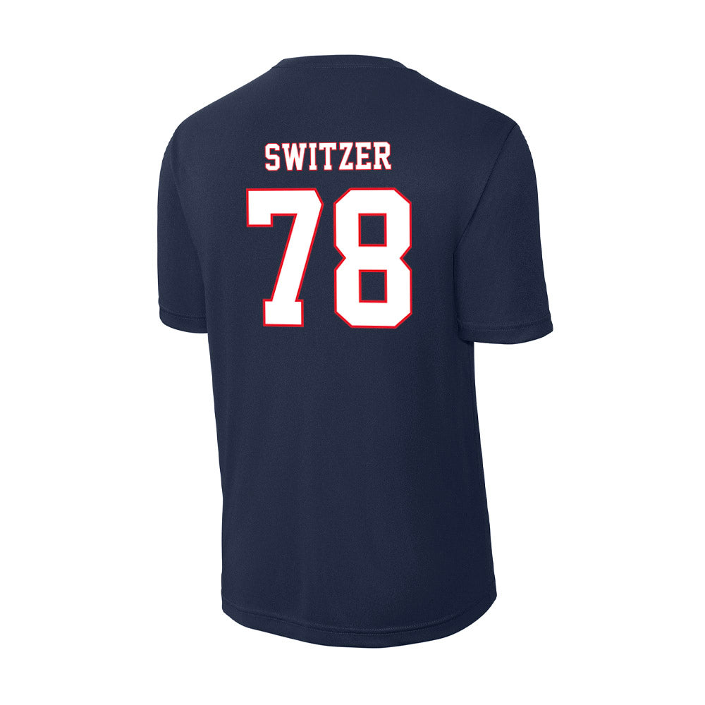 UConn - NCAA Football : Isiah Switzer - Activewear T-Shirt-1
