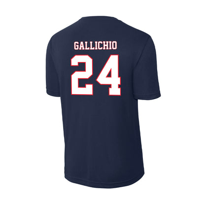 UConn - NCAA Men's Lacrosse : Eric Gallichio - Activewear T-Shirt-1