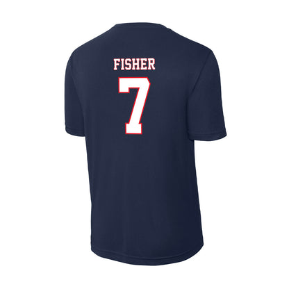 UConn - NCAA Women's Basketball : Kelis Fisher - Activewear T-Shirt-1