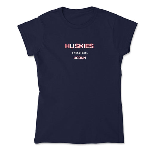 UConn - NCAA Men's Basketball : Jaye Nash - Soft Style Women’s T-Shirt-0