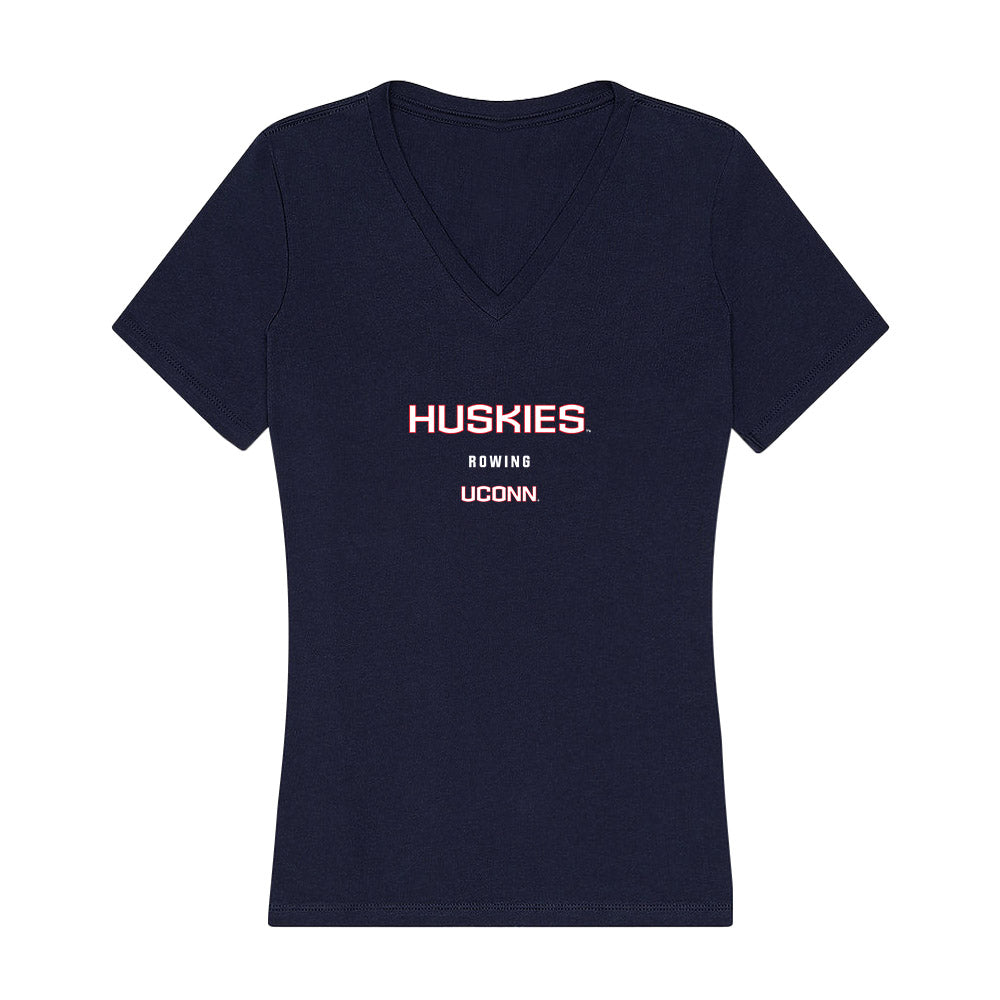UConn - NCAA Women's Rowing : Ava Dardis - Women's V-Neck T-Shirt-0
