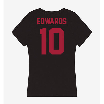 Alabama - NCAA Football : Jireh Edwards - Women's V-Neck T-Shirt-1
