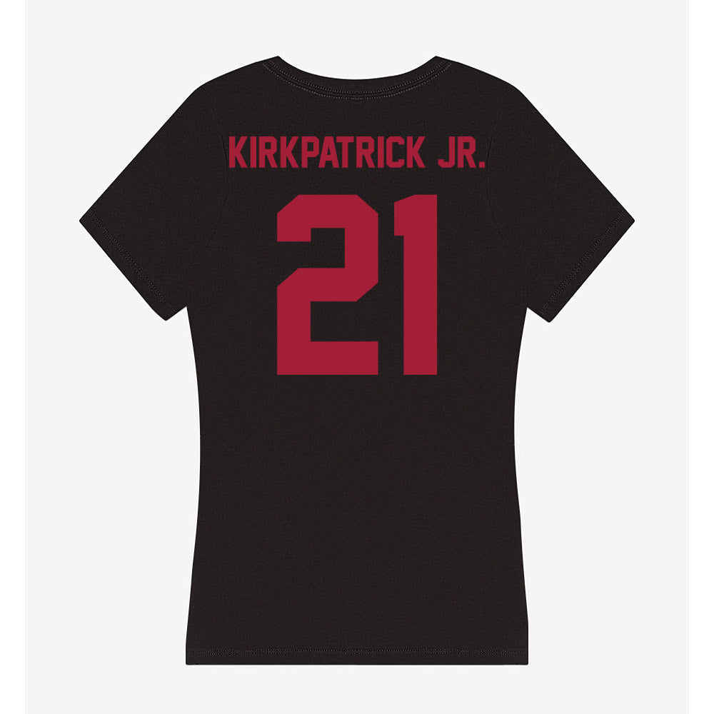 Alabama - NCAA Football : Dre Kirkpatrick Jr. - Women's V-Neck T-Shirt-1