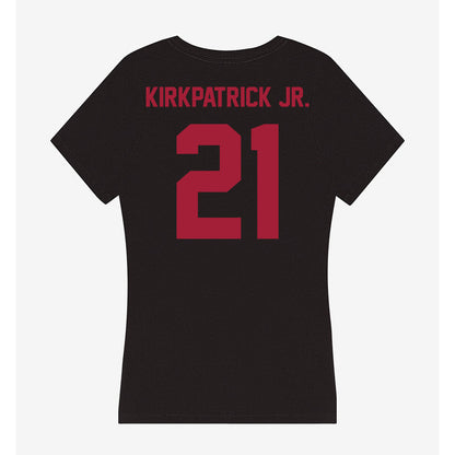 Alabama - NCAA Football : Dre Kirkpatrick Jr. - Women's V-Neck T-Shirt-1