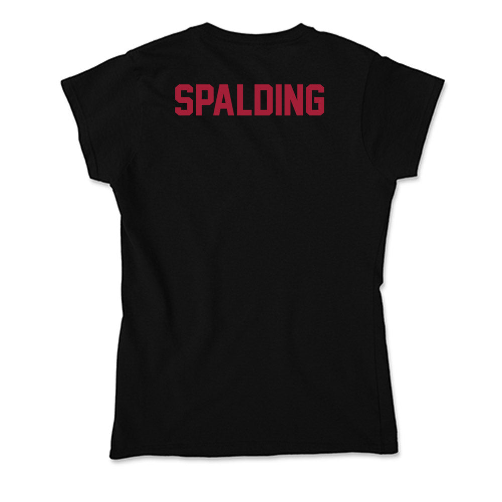 Alabama - Women's Golf Alumni : Leslie Spalding - Soft Style Women’s T-Shirt-1