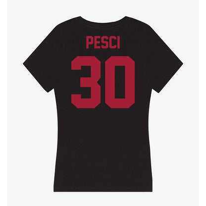 Alabama - NCAA Baseball : Anthony Pesci - Women's V-Neck T-Shirt-2