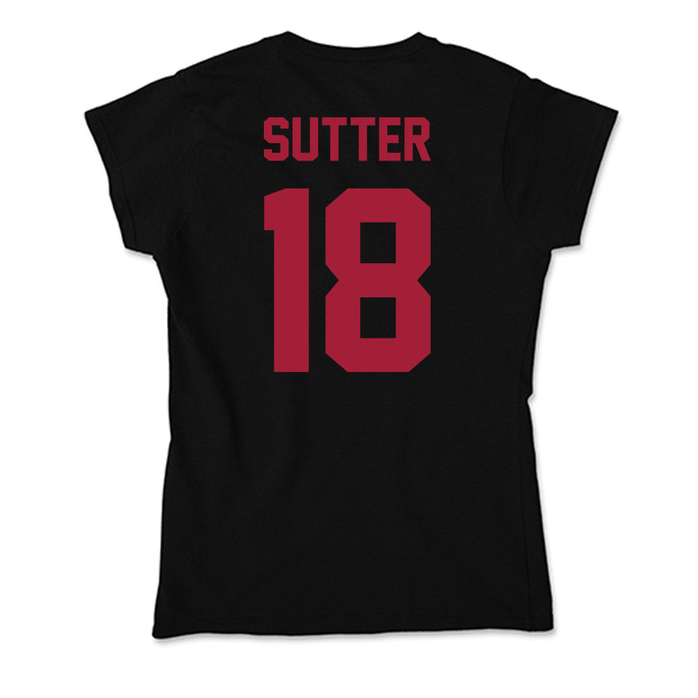 Alabama - NCAA Football : Mack Sutter - Soft Style Women’s T-Shirt-1