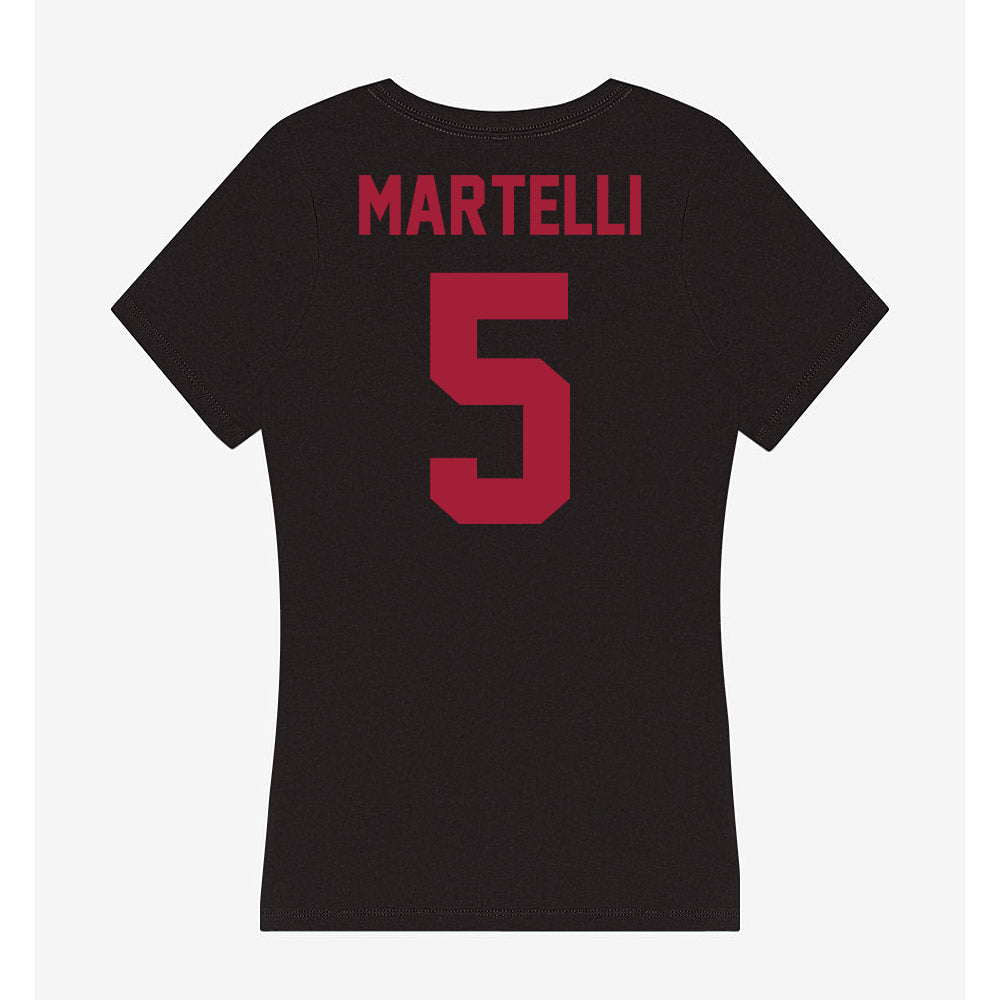 Alabama - NCAA Women's Soccer : Soph Martelli - Women's V-Neck T-Shirt-1