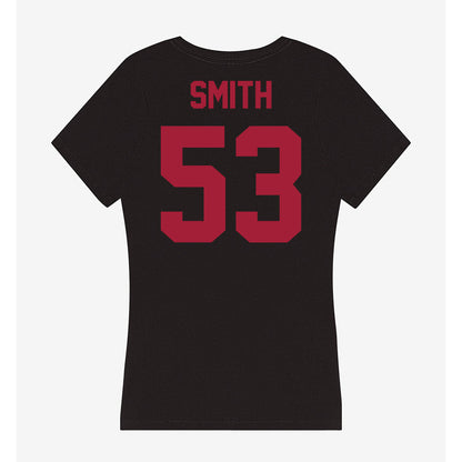 Alabama - NCAA Football : Mac Smith - Women's V-Neck T-Shirt-1