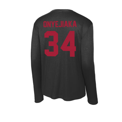 Alabama - NCAA Men's Basketball : Collins Onyejiaka - Activewear Long Sleeve T-Shirt-1