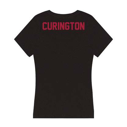 Alabama - Men's Swimming & Diving Alumni : Mike Curington - Women's V-Neck T-Shirt-1
