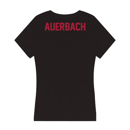 Alabama - Men's Swimming & Diving Alumni : Knox Auerbach - Women's V-Neck T-Shirt-1