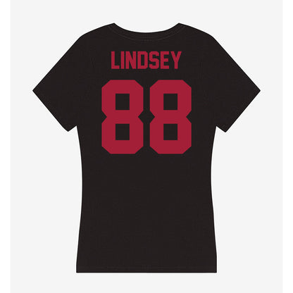 Alabama - NCAA Football : Jay Lindsey - Women's V-Neck T-Shirt-1