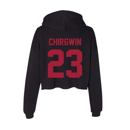 Alabama - NCAA Football : MJ Chirgwin - Women's Crop Fleece Hoodie-1