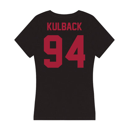Alabama - Football Alumni : Steven Kulback - Women's V-Neck T-Shirt-1
