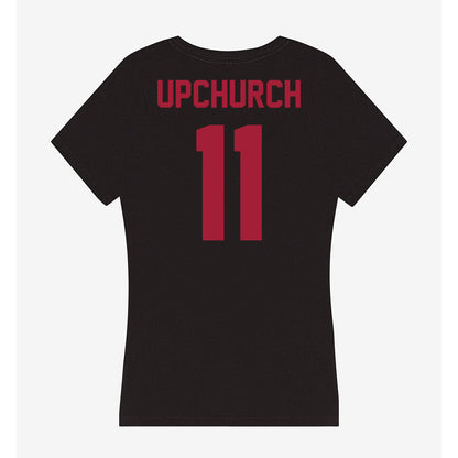 Alabama - NCAA Baseball : Myles Upchurch - Women's V-Neck T-Shirt-2