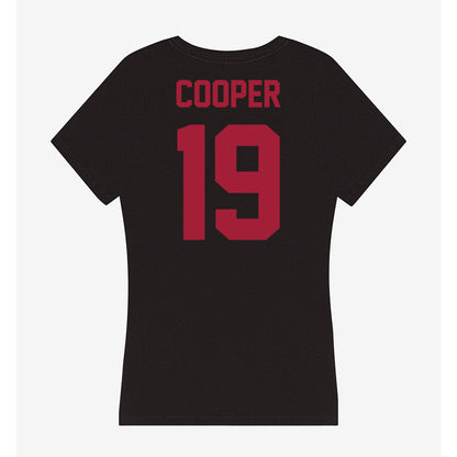 Alabama - NCAA Football : John Cooper - Women's V-Neck T-Shirt-1
