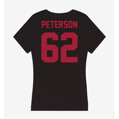 Alabama - NCAA Football : Davis Peterson - Women's V-Neck T-Shirt-1