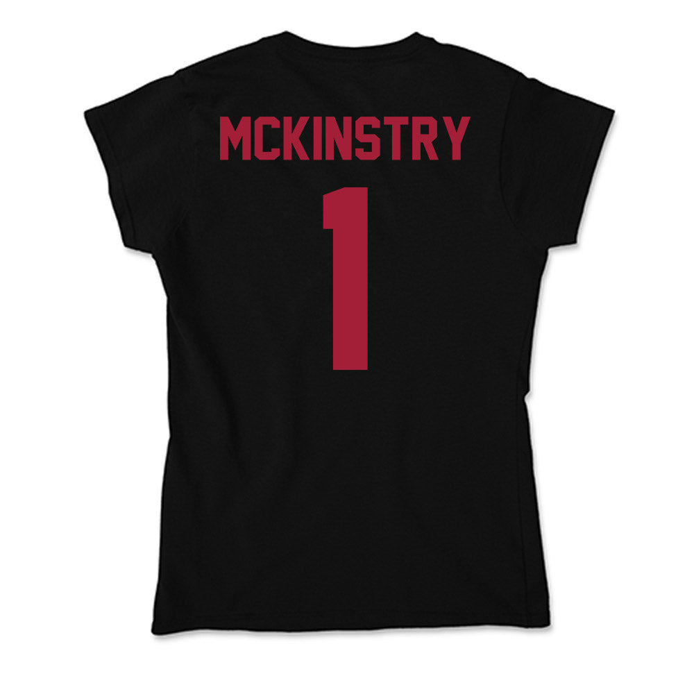 Alabama - Football Alumni : Ga'Quincy McKinstry - Soft Style Women’s T-Shirt-1