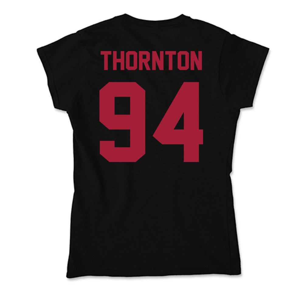 Alabama - Football Alumni : George Thornton - Soft Style Women’s T-Shirt-1