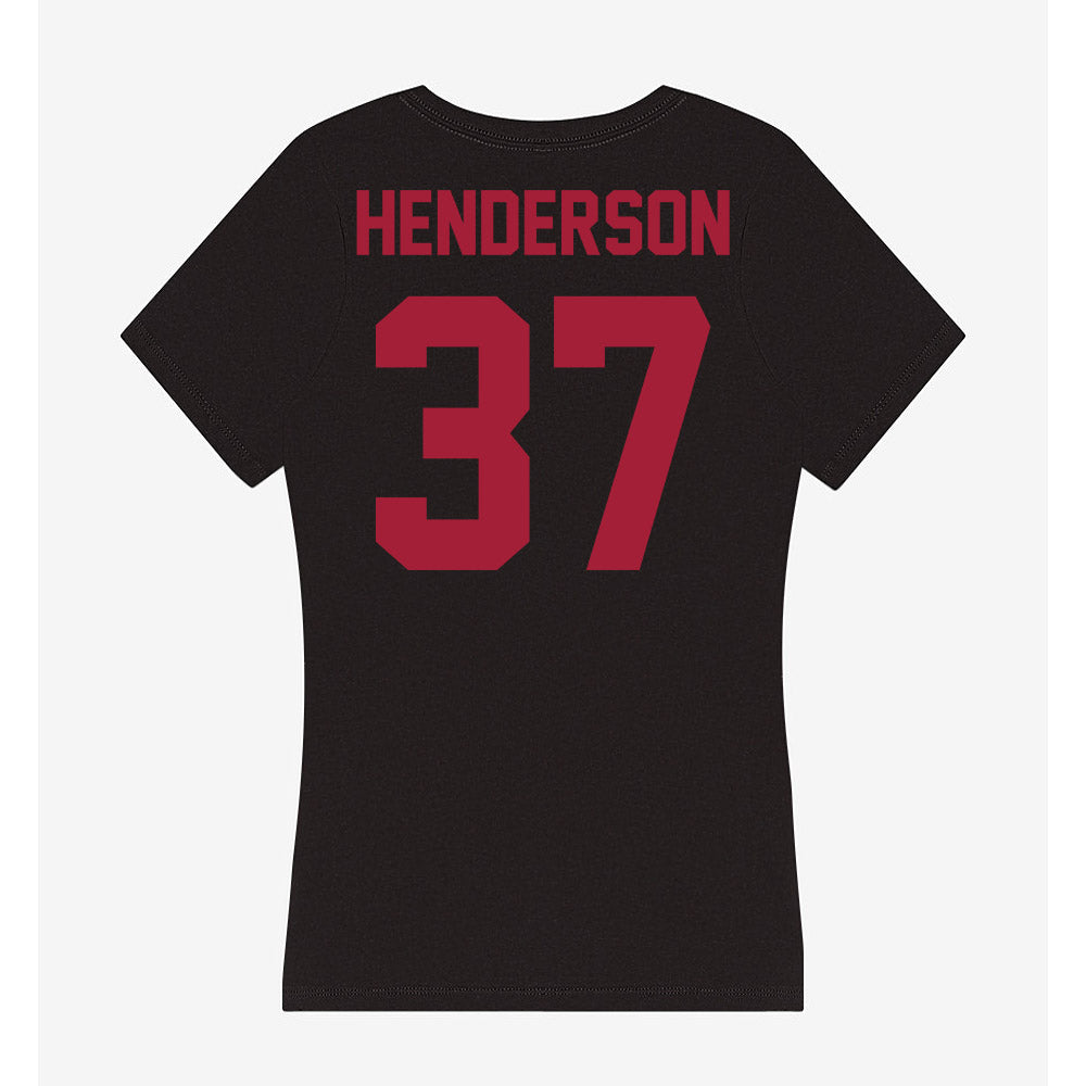 Alabama - NCAA Football : Tyler Henderson - Women's V-Neck T-Shirt-1