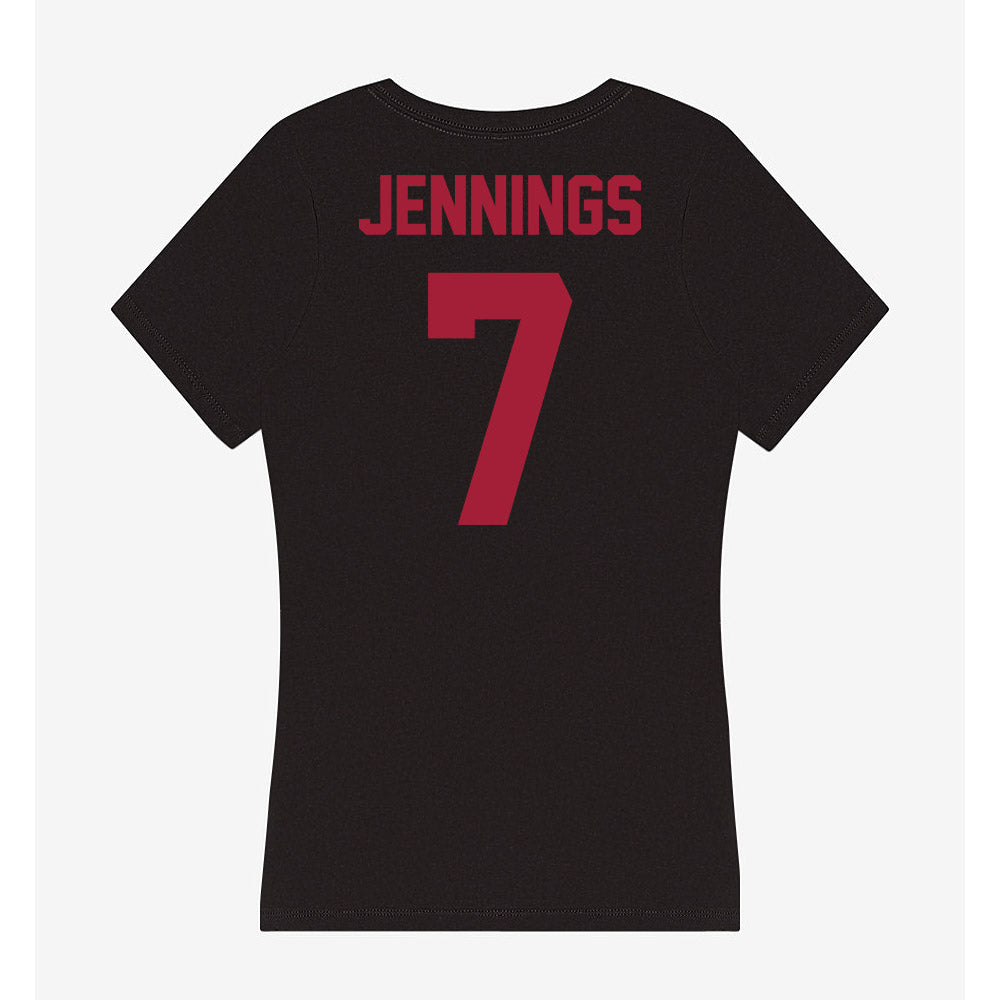 Alabama - NCAA Women's Basketball : Waiata Jennings - Women's V-Neck T-Shirt-2
