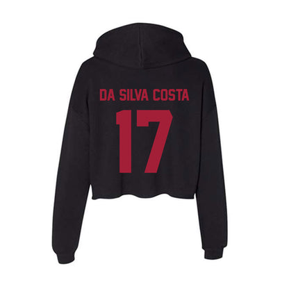 Alabama - NCAA Women's Basketball : Lourdes Da Silva Costa - Women's Crop Fleece Hoodie-1