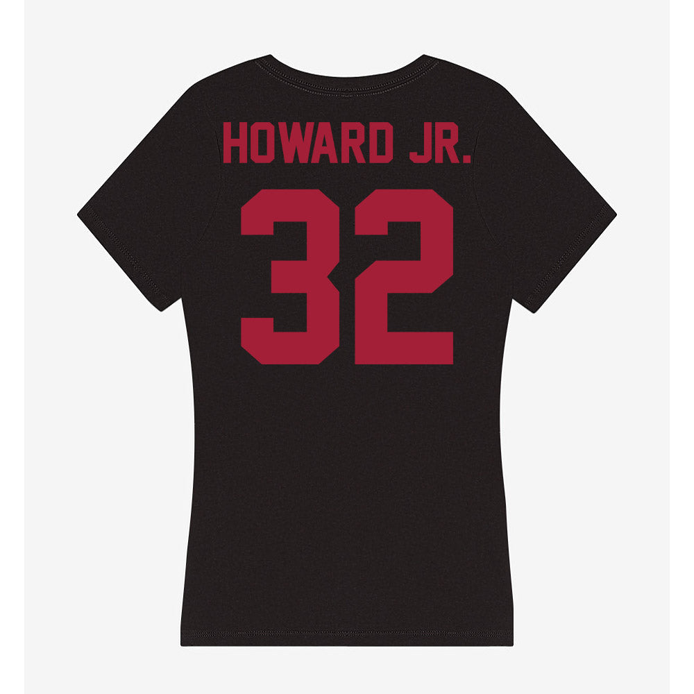 Alabama - NCAA Football : Corey Howard Jr. - Women's V-Neck T-Shirt-1