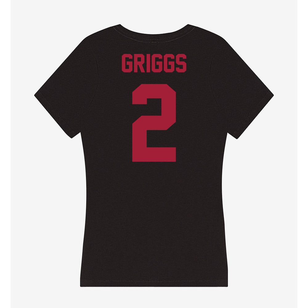 Alabama - NCAA Softball : Gerritt Griggs - Women's V-Neck T-Shirt-2