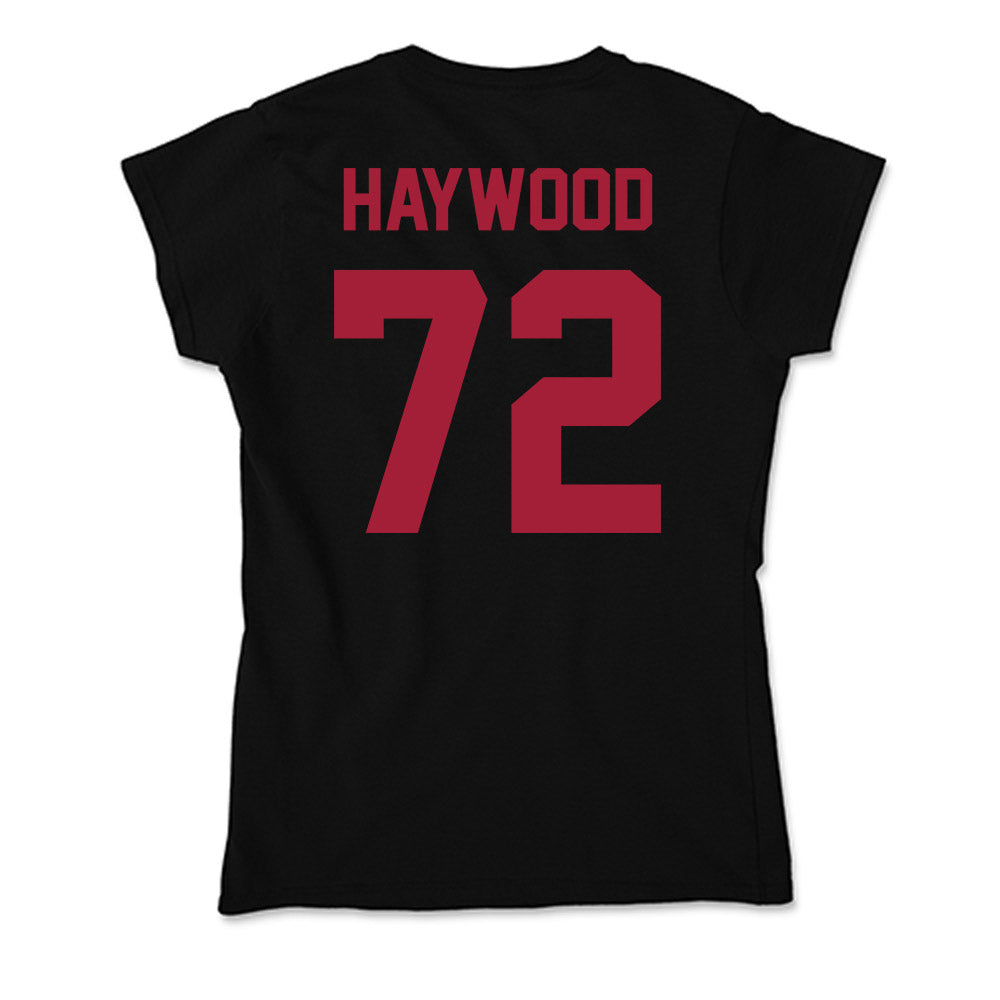 Alabama - NCAA Football : Ty Haywood - Soft Style Women’s T-Shirt-1