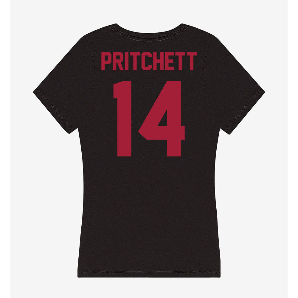 Alabama - NCAA Football : Marshall Pritchett - Women's V-Neck T-Shirt-1