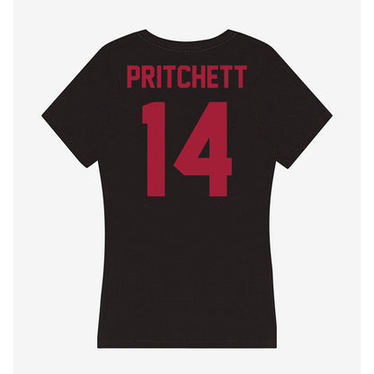 Alabama - NCAA Football : Marshall Pritchett - Women's V-Neck T-Shirt-1